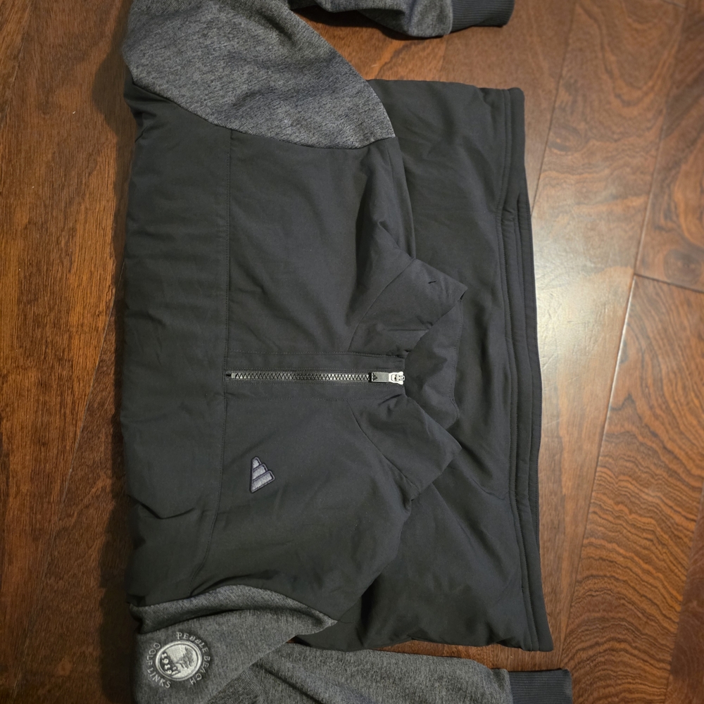 Adidas Golf Black and Gray Jacket